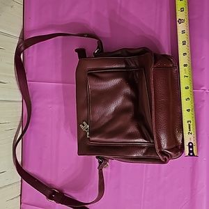 BURGANDY SHOULDER BAG